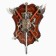 Heraldry "horse and lion with armor"