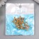 Decor for creativity Metal "Crown in diamonds" gold, rhinestones 1.8x2.3x2.3 cm