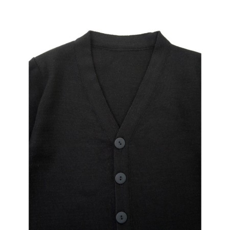 Knitted cardigan for a boy Pure Love, height 140 cm, black color-4