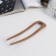 Hair hairpin "arc" 11.5x3 cm, mix
