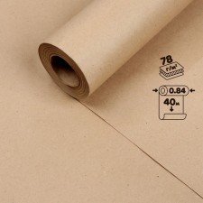 Crafts in the roll 840 mm x 40 m, density 78 g/m2, brand A (communal), calligrata