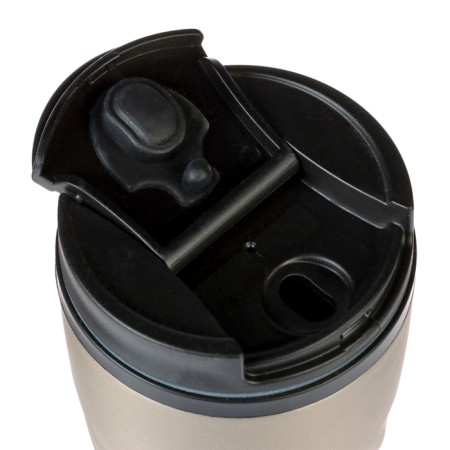 Thermal circle, 350 ml, graphics, retains heat 2 hours, 13.5 x 8 cm, golden metallic-4