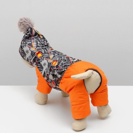 Experts for animals "Print", fleece, 3XL (DS 36-38, Osh 35-37, OG 48-52 cm), Mix-2