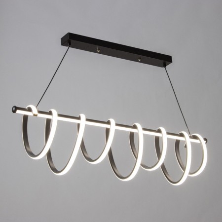 Lamp with PDD "Aksel" LED 120W 3000-6000K Black 90x25x18 cm-1
