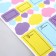 Stickers for the diary "My notes", vinyl, 13 x 18 cm