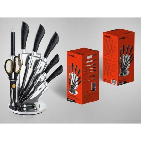 Set of Winner kitchen knives, 8 items-1