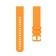 Watch strap, 22 mm, silicone, orange