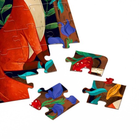 Puzzle "Mysterious Forest", a large gift box, 104 elements-2