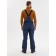 Semi-combinezone Ski Diplopted Male, size 48, dark blue color