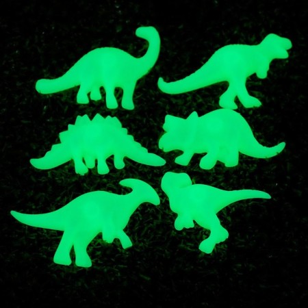 A set of luminous decor "Dinosaurs"