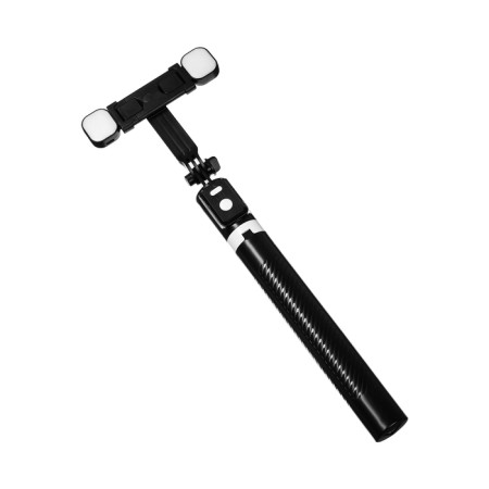 TRIP-monopopod A12, 2 ring lamps, in the PDU, Ture-S, Black-10