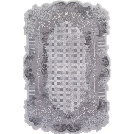 Rectangular carpet Karmen Hali Safir, size 156x230 cm, color Grey/Grey