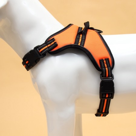 Shleka K7 soft reflective, size XL, OG 74-92 cm, weight 28-47.5 kg, orange-4