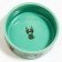 Ceramic bowl "Important dog" 250ml, 11.5 x 5 cm, mint