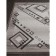 Rectangular carpet Merinos Silver, size 180x250 cm, Gray color