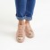 Women's sneakers, beige color, size 37