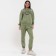 Women's costume (sweatshirt/pants), green color, size m (44)