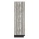 Mirror in the baguette frame, a wave of chrome 90 mm, 66.6x66.6 cm