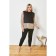Female jumper, size 52, beige color