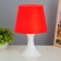 Table lamp 1340007 1HE14 15W burgundy d = 19.5 height 28 cm Risalux