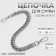 A chain for a bag, with carbines, metal, flat, dense weaving, 15 × 10 mm, 30 cm, silver color