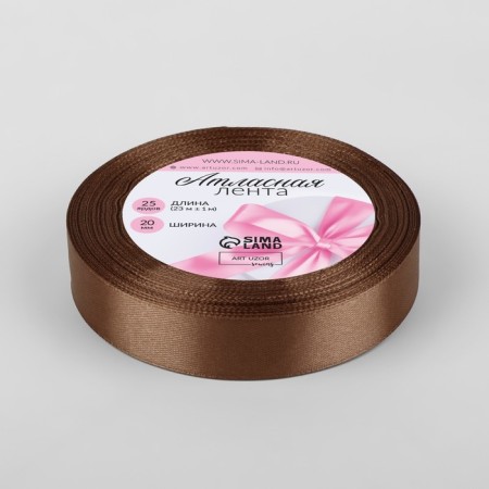 Satin ribbon, 20 mm × 23 ± 1 m, orem-1