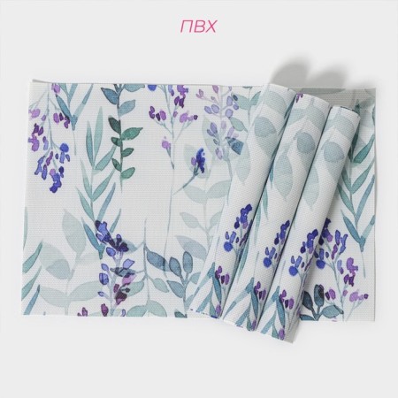 A set of serving napkins on the table of the spring tenderness, 4 pcs, 30 × 45 cm-1
