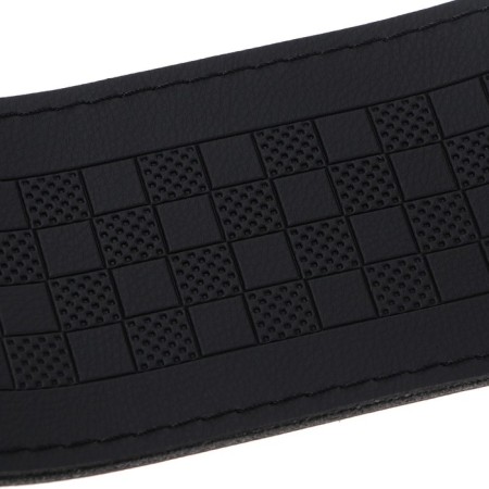 TORSO sewing cover on the steering wheel 38 cm, artificial leather, pattern, black thread-1