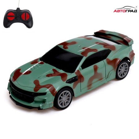 Radio -controlled car "Terrible Reiser", 1:20, light effects, green color