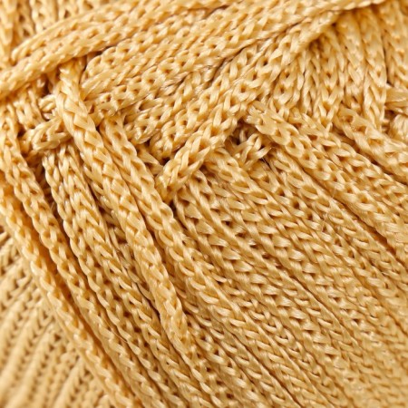 Yarn "Macrame Macrama" 100% polyester 130m/90g (155 cream)-2