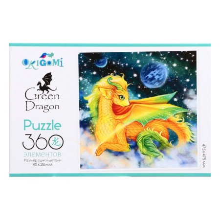 Puzzle "Yellow Dragon", 360 elements-1