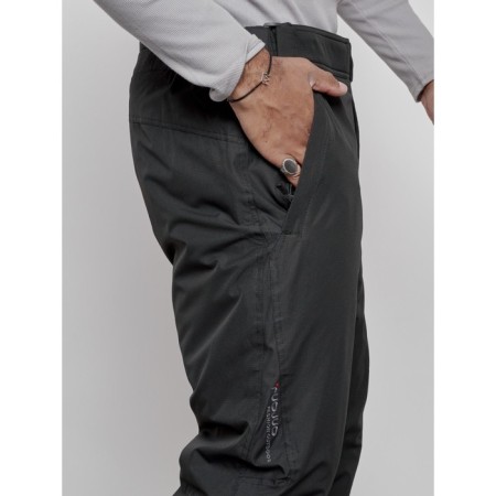 Semi -combinezone ski insulated male winter, size 56, black color-14