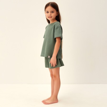 Pajama Children's SL Home P 30 (98-104), olive-4