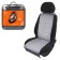 Kittle Kittle Kitchers for the Front seats universal Airline "Alcantara", 2 objects, color gray color