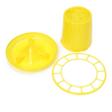 3 kg poultry feeder, plastic, Greengo-4