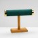 Catch for watches, bracelets, chain "Style", wood, 24.5 × 7 × 19 cm, green color