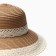 Women's hat minku, light brown color, rr 58