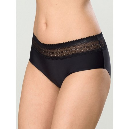 Female cowards, size 46, black color