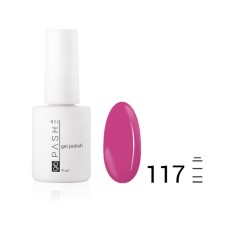 Color gel polish Pashe, No. 117 Pink Flambe, 9 ml