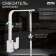 Kitchen mixer Zein Z3763, single -leaf, pour height 33 cm, chrome