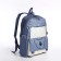 School set. A backpack with a zipper, core, bag, pencil case, bag for coins, blue color