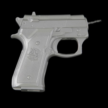 Pan "Pistol", chromium color, 4 × 15 × 13 cm-1