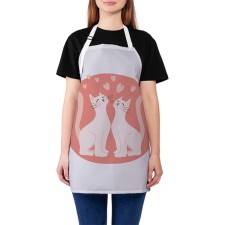 Apron of a kitchen with a photo print 