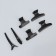 Set for hair dyeing, 23 objects, black color