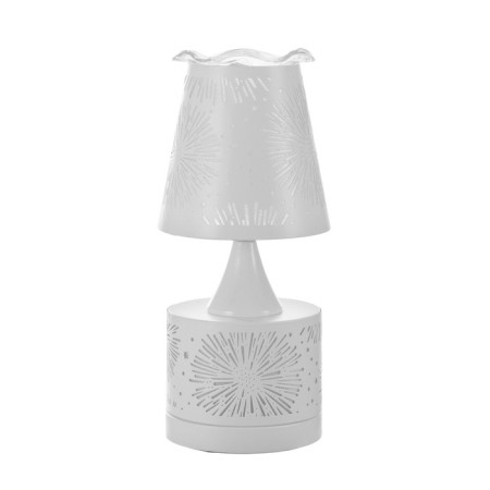Aroma lace with backlight "Salute" E27 40W+RGB white 13x13x30 cm-9