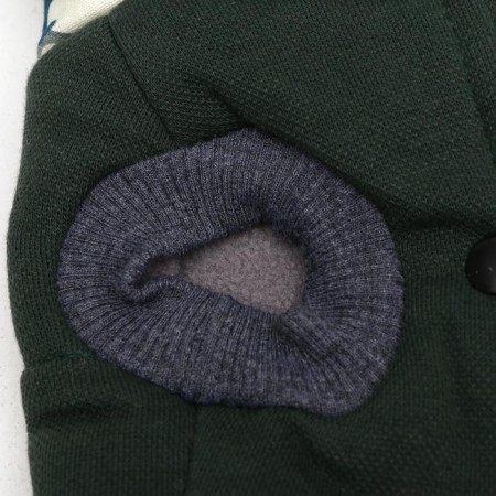 Jacket for dogs, s (DS 20 cm, Osh 23 cm, OG 32 cm), dark green-8