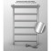 Electric towel Indigo Line, 800x400 mm, hidden installation, chrome