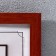 Set of photo frames MDF "OfficeSpace" 21x30 cm, 4 pcs, Italian walnut (plastic screen)