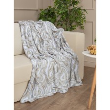 Texrepublic blanket, size 150x200 cm, gray color