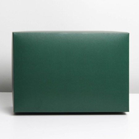 Gift folding box, packaging, "Emerald", 30 x 20 x 9 cm-4